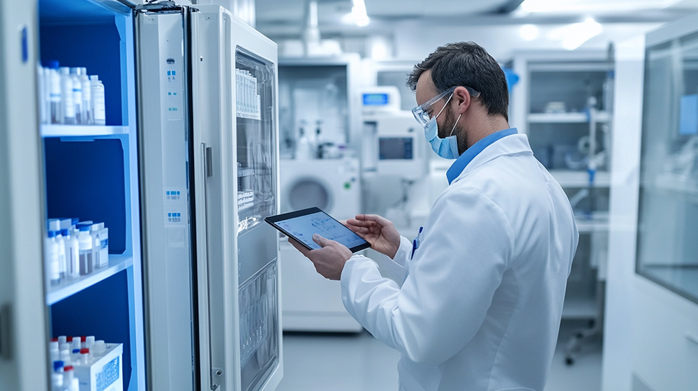 Refrigeración médica con compresor de tornillo