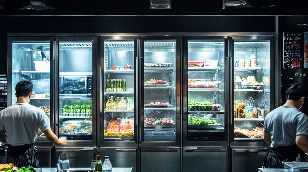 Solución de almacenamiento en frío con compresor de tornillo