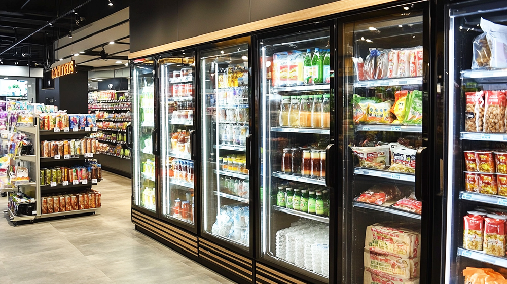 Compresor de tornillo energéticamente eficiente para refrigeración