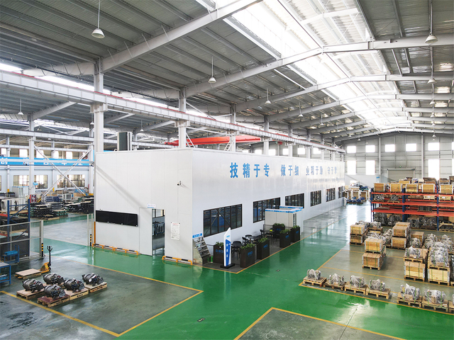 Instalación de producción de compresores de tornillo