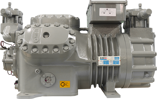 Compresor de pistón semihermético DMZL de 4 cilindros 15-30HP