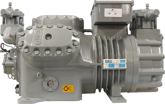 Compresor de pistón semihermético DMZL de 4 cilindros 15-30HP