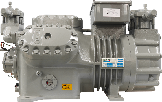 Compresor de pistón semihermético DMZL de 6 cilindros 20-50HP