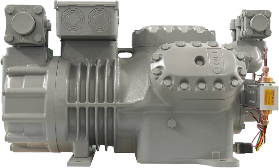 Compresor de pistón semihermético DMZL de 6 cilindros 20-50HP