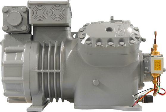 Compresor de pistón semihermético DMZL de 4 cilindros 15-30HP